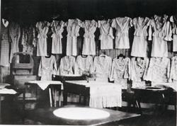 Utstilling av elev-arbeid på Svanvik ungdomsskole, 1936-1937