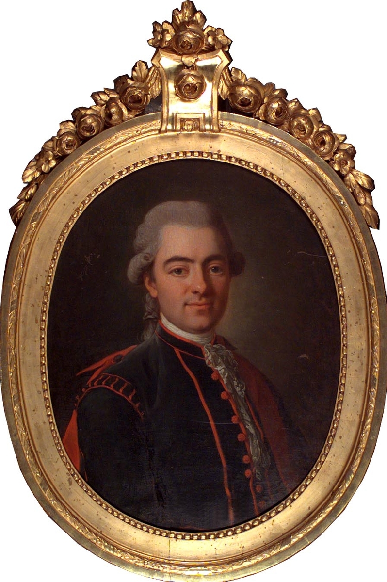 Porträtt av expeditionssekreterare Johan Mattias von Kjörning [Måleri]