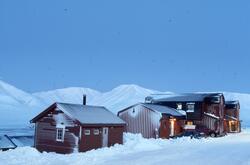 Longyearbyen vinter 1994.