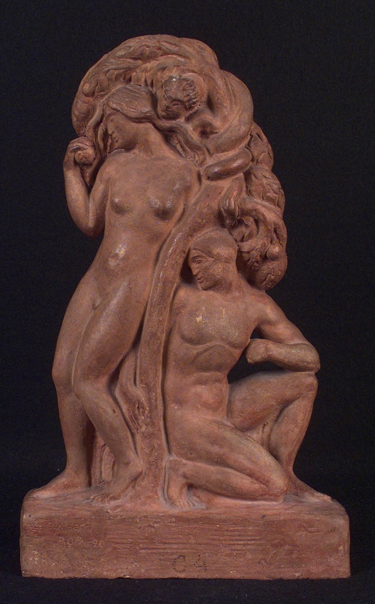 Adam och Eva [Skulptur]