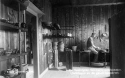 Frå utstillinga av gamle handverk ved Maihaugen, Lillehammer