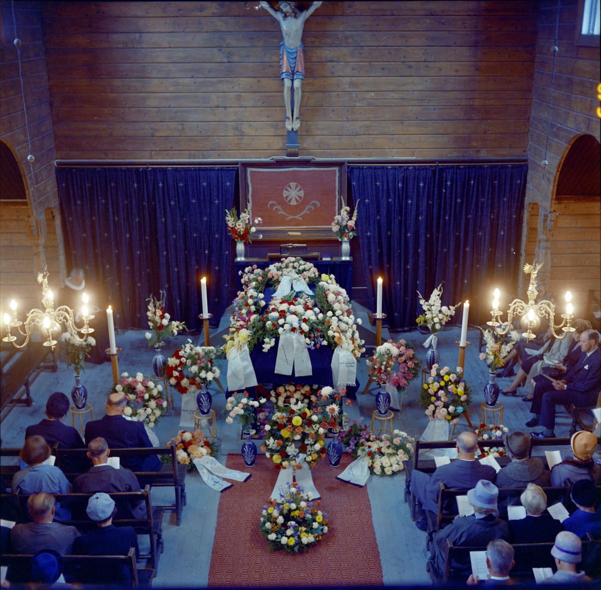 Lilly Schrøder's begravelse