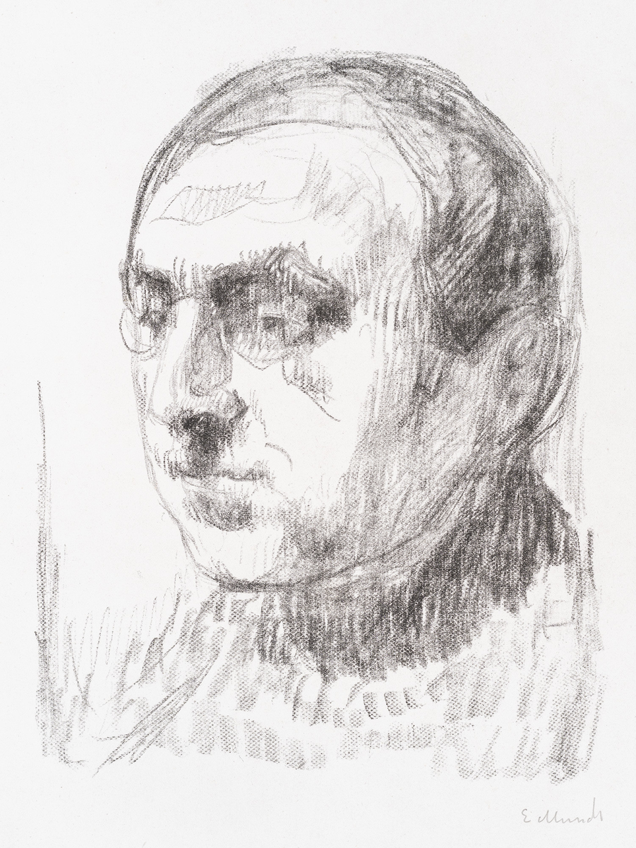 Christian Gierløff (1879-1962) var skribent, sosialøkonom og byplanlegger. Han og konen Hjørdis Gierløff var gode venner av Munch og ble portrettert av ham flere ganger.