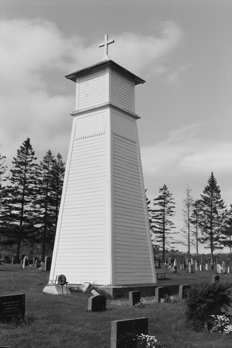 Klokketårnet på Øvrekjerkgården på Sandstad