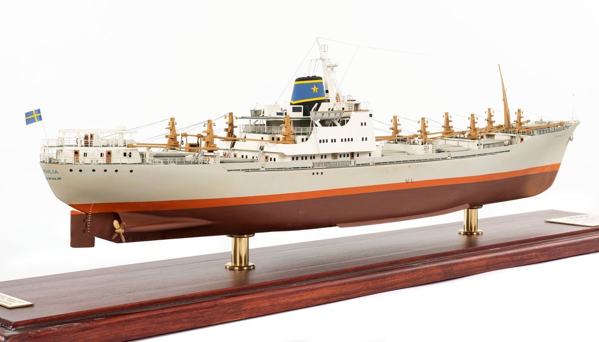 Fartygsmodell av Brasilia.