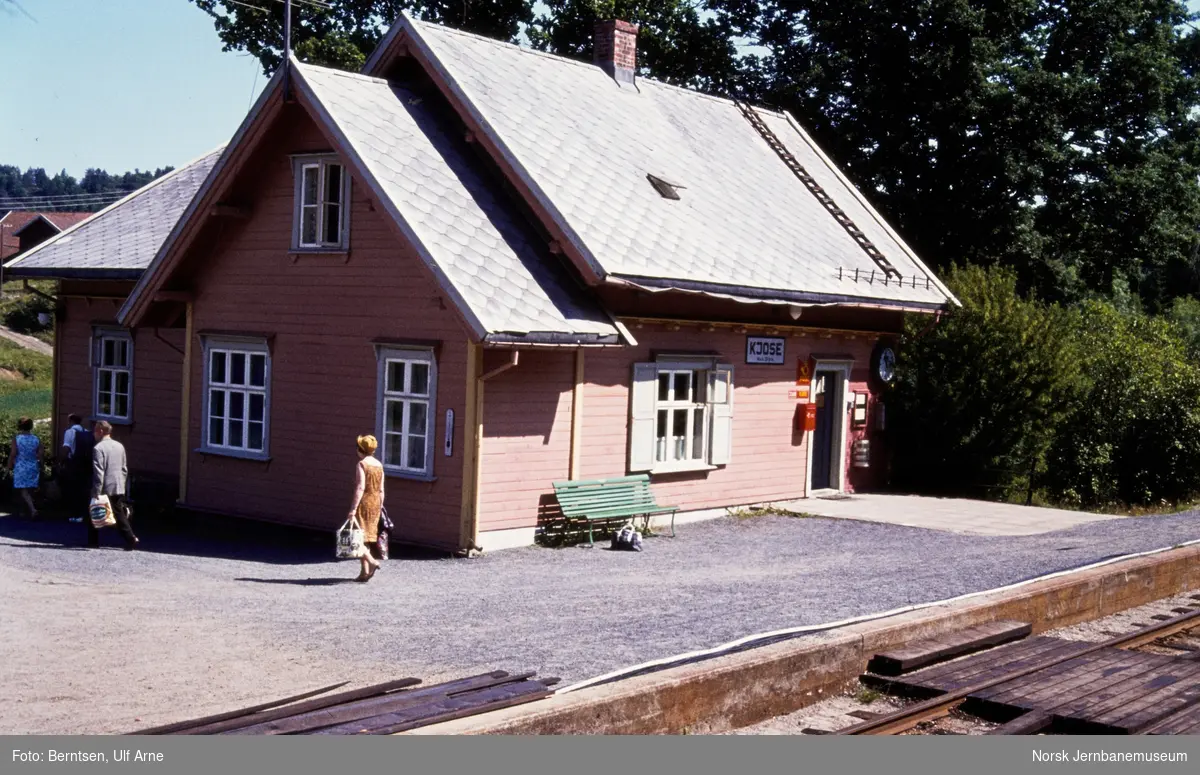 Kjose stasjon på Vestfoldbanen
