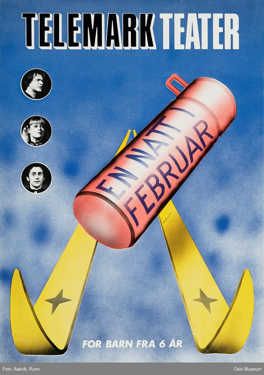 En natt i februar (1982 Telemark Teater) [grafikk]