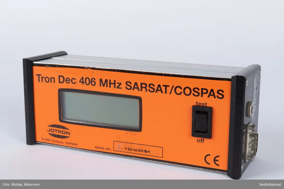  Tron Dec 406 MHz SARSAT/COSPAS