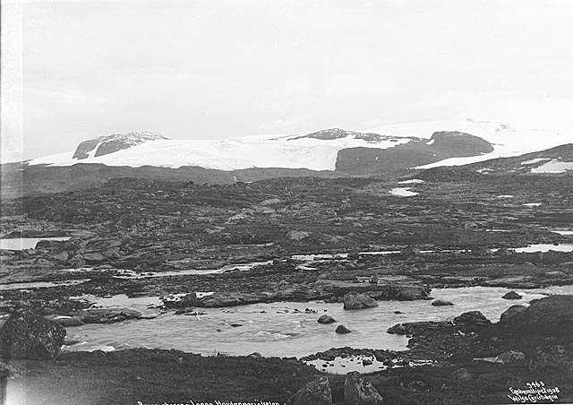 Prot: Hardangerjøklen med Finseelv 3/9 1908