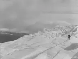 Prot: Hardangerjøklen oppe på Issprekkene 1909