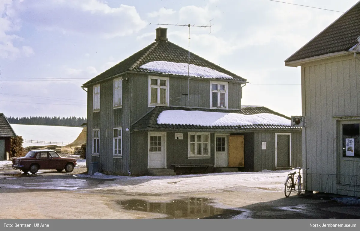 Finstadbru stasjon på nedlagte Urskog-Hølandsbanen