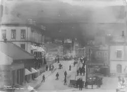 Prot: Drammen - Strømsø enden av Broen 29. Mai 1902