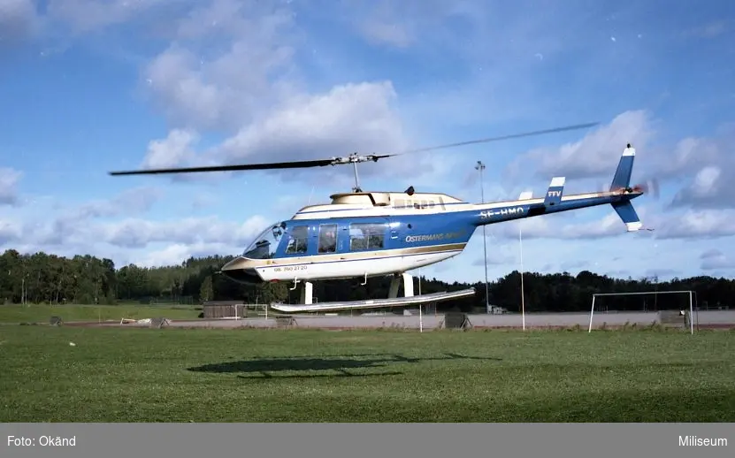 Civil helikopter från Ostermans.