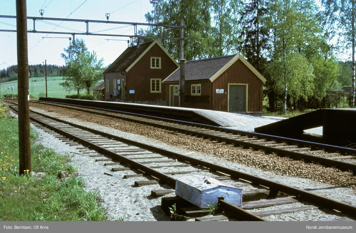 Skotbu stoppested på Østfoldbanen Østre linje