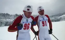 Skiløpere
Pål Gunnar Mikkelsplass og Kristen Sørgård