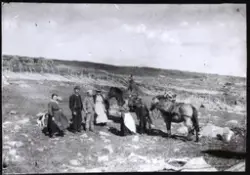 Seterliv
På Skålsrudstølen sommer 1897.
Bildet er tatt på vo