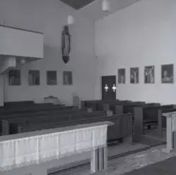 Kirkerommet i Den katolske kirke St. Mikael i Hammerfest
