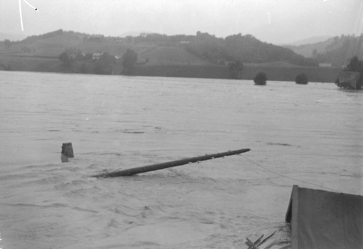 Ødeleggelser fra flommen i Gaula i 1940