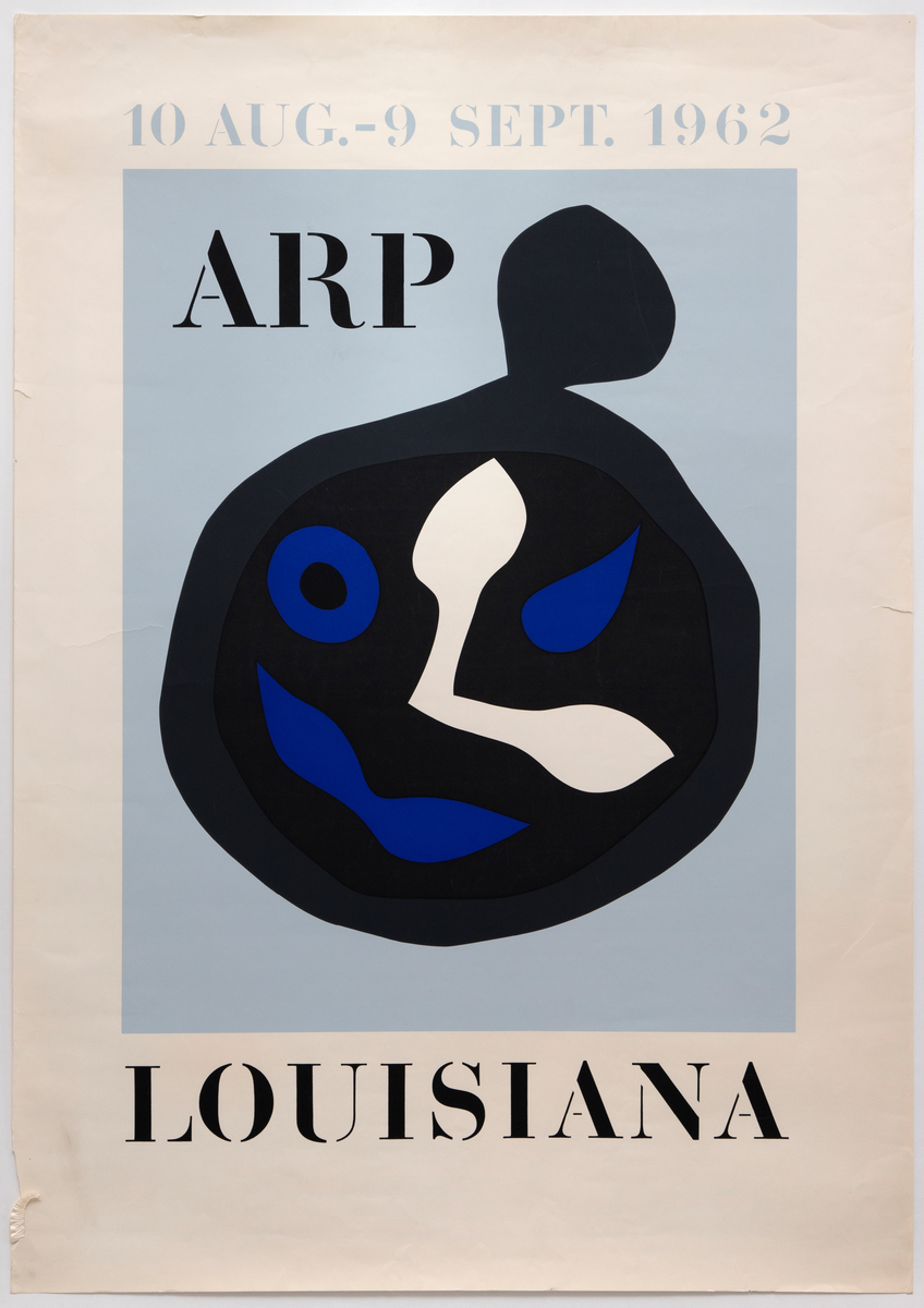 Arp i Louisiana [Utstillingsplakat]
