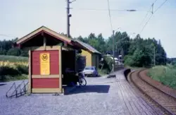 Knapstad holdeplass på Østfoldbanens østre linje