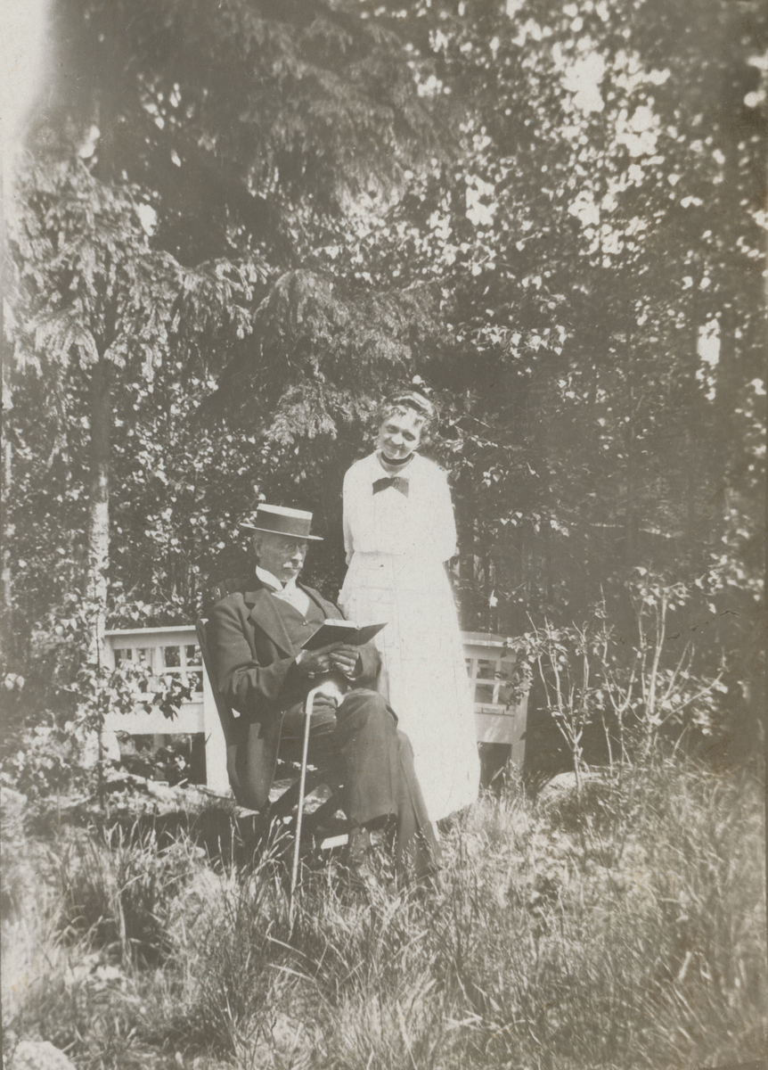 Text i fotoalbum: "Lidingö 1918 (Villa-Astra)."