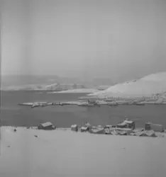 Utsikt fra Salenfjellet om vinteren