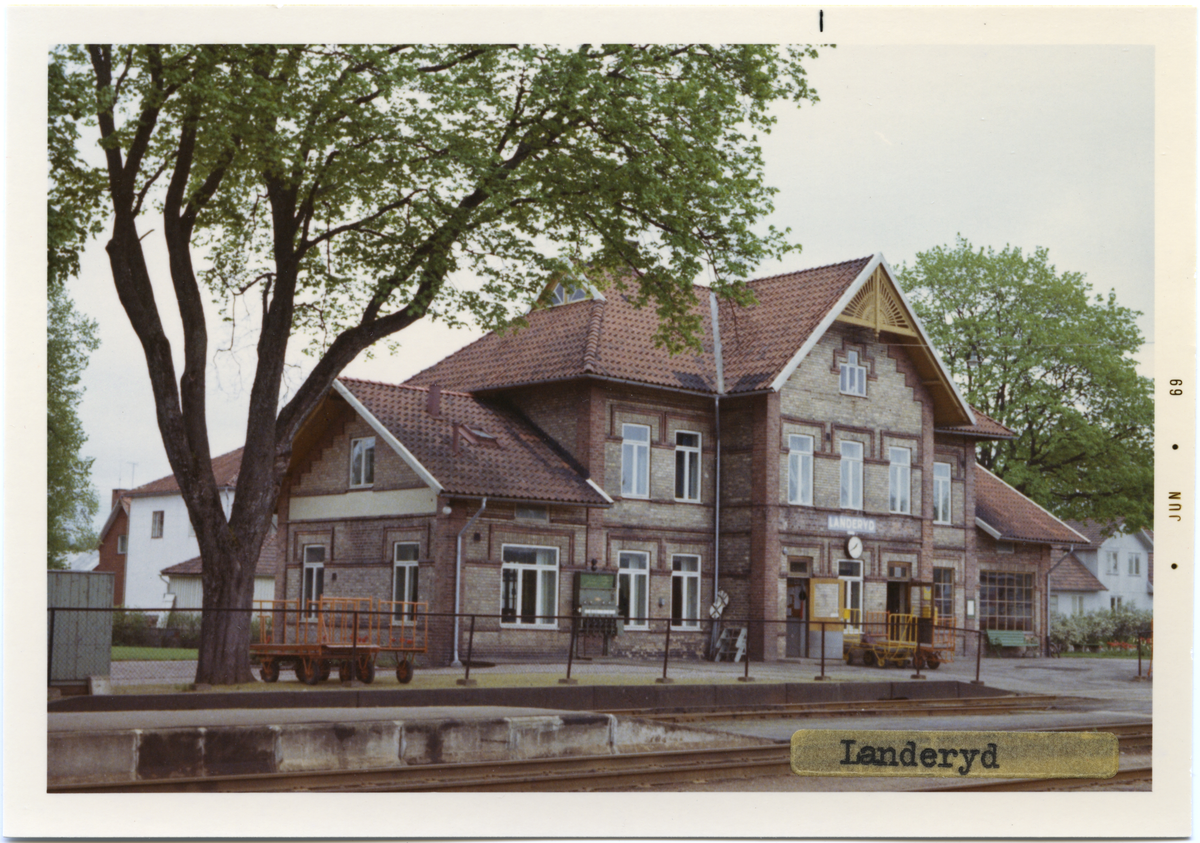 Landeryd station, byggd år 1906