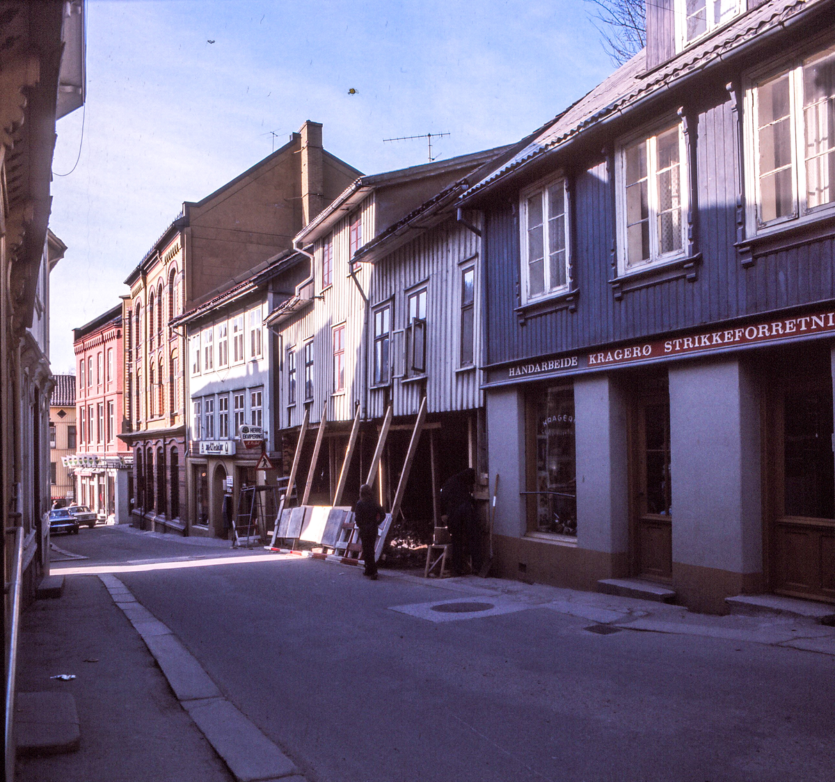 Chic-butikken i Kirkegata, Kragerø. 1973