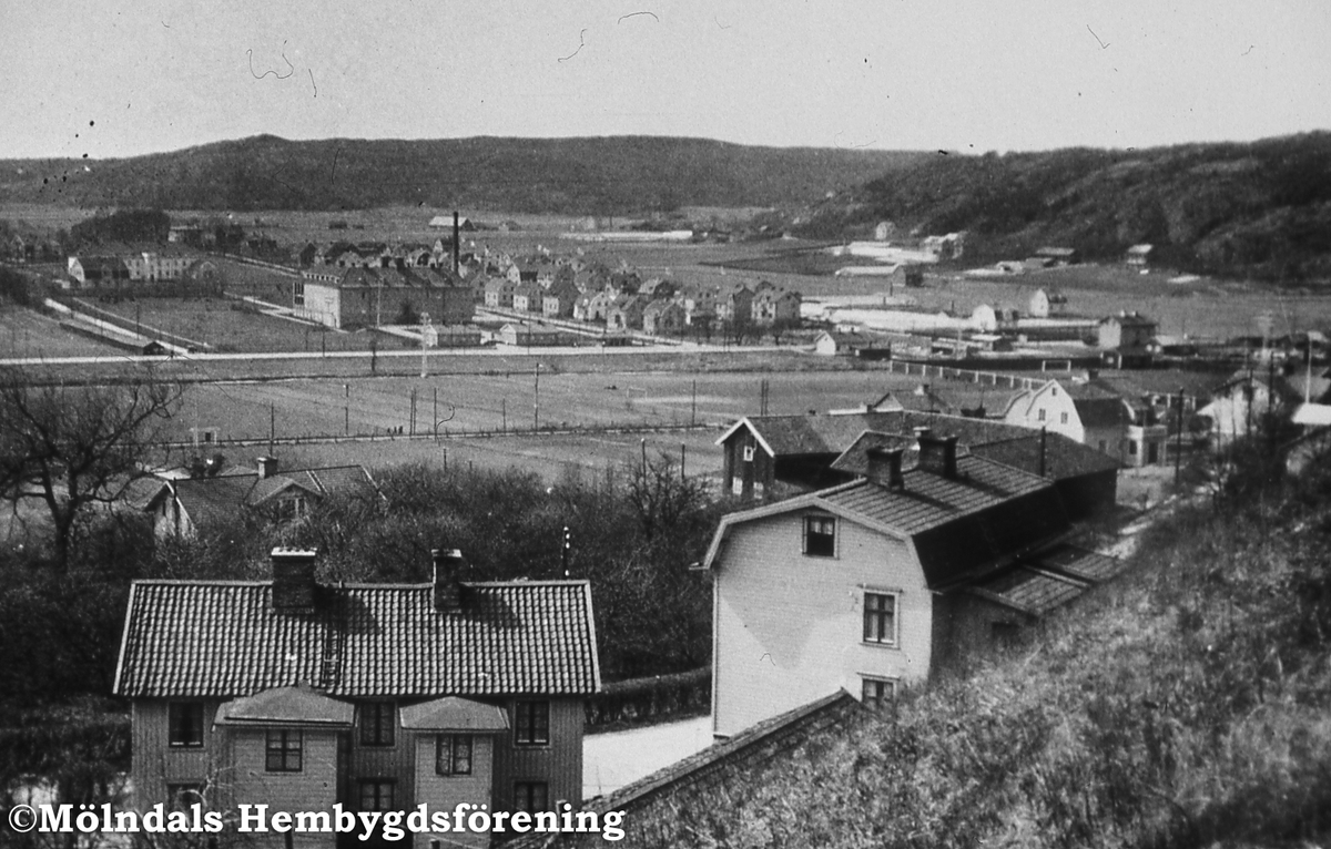 Mölndal, år 1933. Trädgården, Bosgården och Toltorp.