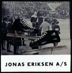 Jonas Eriksen A/S. Skøyter. Kinoreklame fra Kristiansund, ho