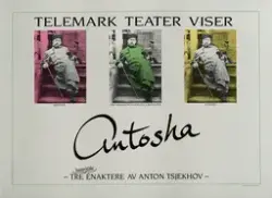 Antosha - tre énaktere (1986 Telemark Teater) [grafikk]