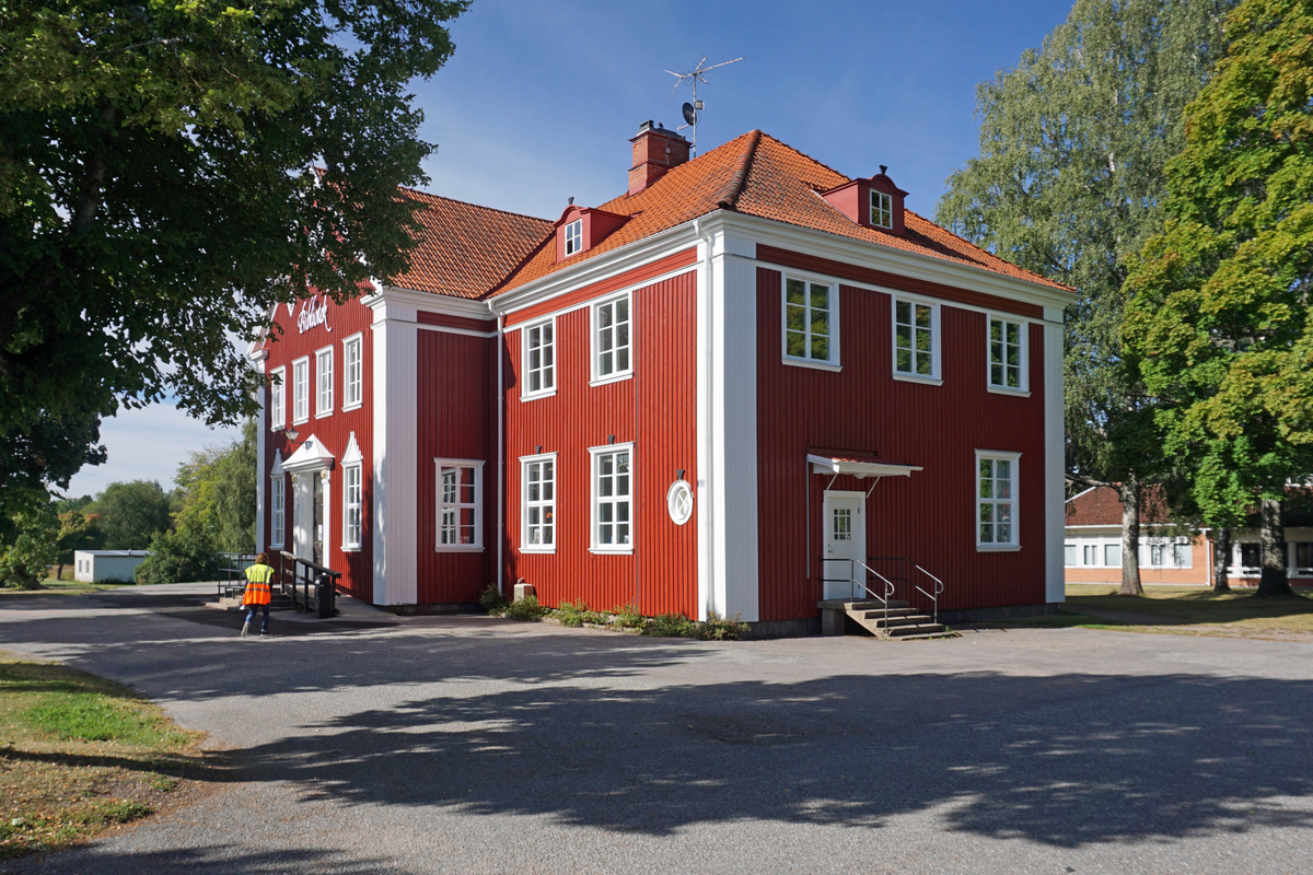 Bibliotek f.d kommunhus Tärnsjö, Nora socken, Uppland 2021