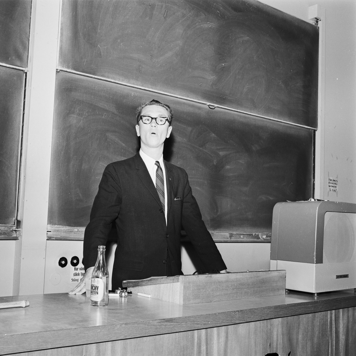 Föreläsning med IBM, Uppsala 1965