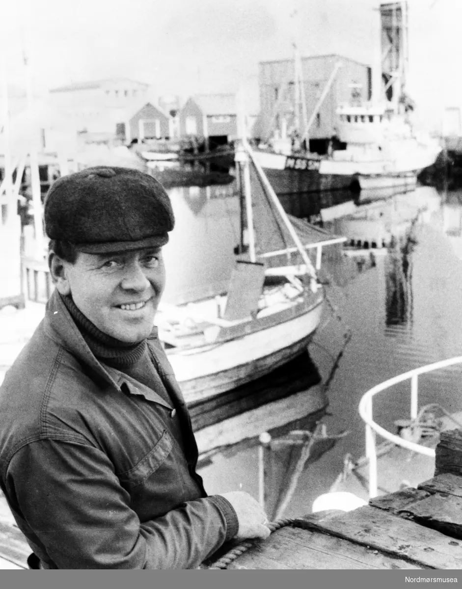 Leif Rokstad fra Veidholmen på Smøla ser frem til å få ny seisnurper. Det melder Tidens Krav 12. mai 1984. Bildet er fra avisa Tidens Krav sitt arkiv i tidsrommet 1970-1994.