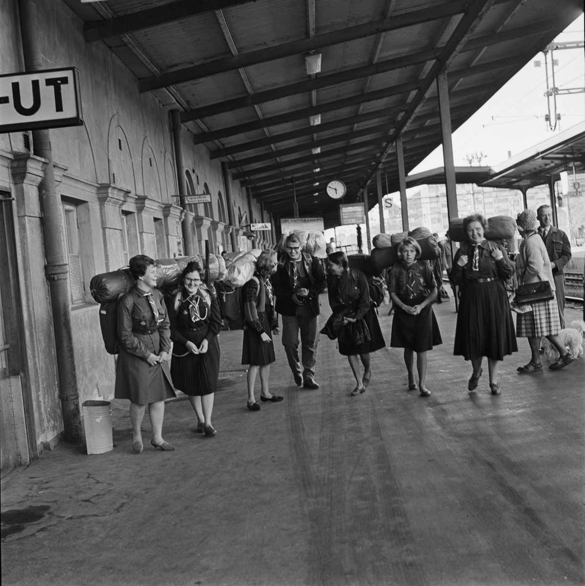 IOGT-scouter till fjällen, Uppsala 1964