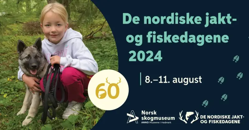 De nordiske jakt- og fiskedagene 2024 . 8.- 11. august 