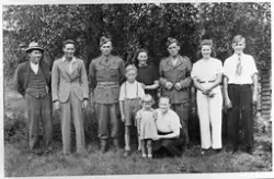 Finnmarkinger på flukt under andre verdenskrig. Familien Wøh