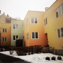 Viktige funkisrekkehus i Industrigata 15