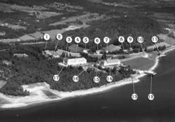 1. Grisehus. 2.? og lagerhus. Den er i dag nedrevet. 3. Tidl