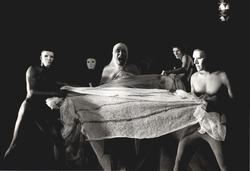 "Frøken Margarita, diktere en klasse", teaterforestilling på