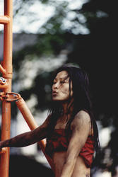 "Treet", med elever fra Nordic Black Theatres teaterskolen.K