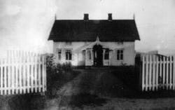 Eksteriør, kårbolig, Myhr, Nes, Hedmark.