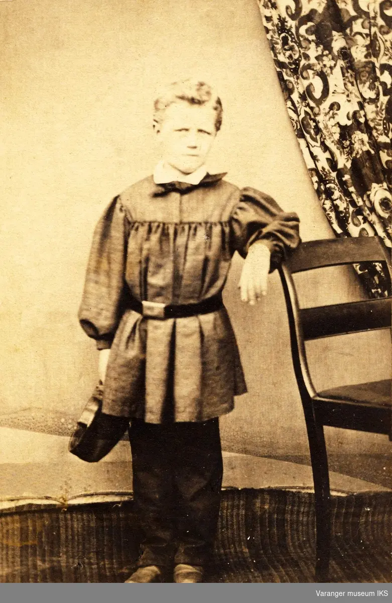Hans Fredrik Esbensen som ung gutt.