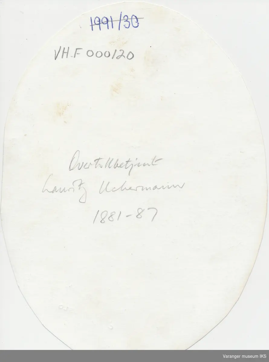 Portrett, Lauritz Leganger Uchermann
