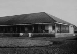 Den nye bestyrer- og kontorbygningen til URCEL i Uganda.