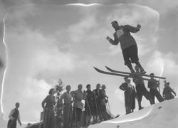 Familieskirenn på Brynseter. 
Familiene Smith, Jomar Larsen