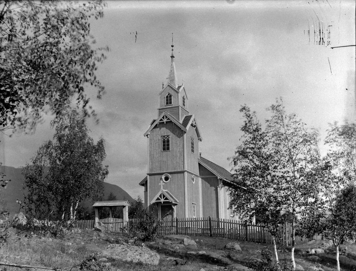 Oppland, Garmo kirke i Lom, Byggeår 1879, arkitekt Jacob Wilhelm Nordan,