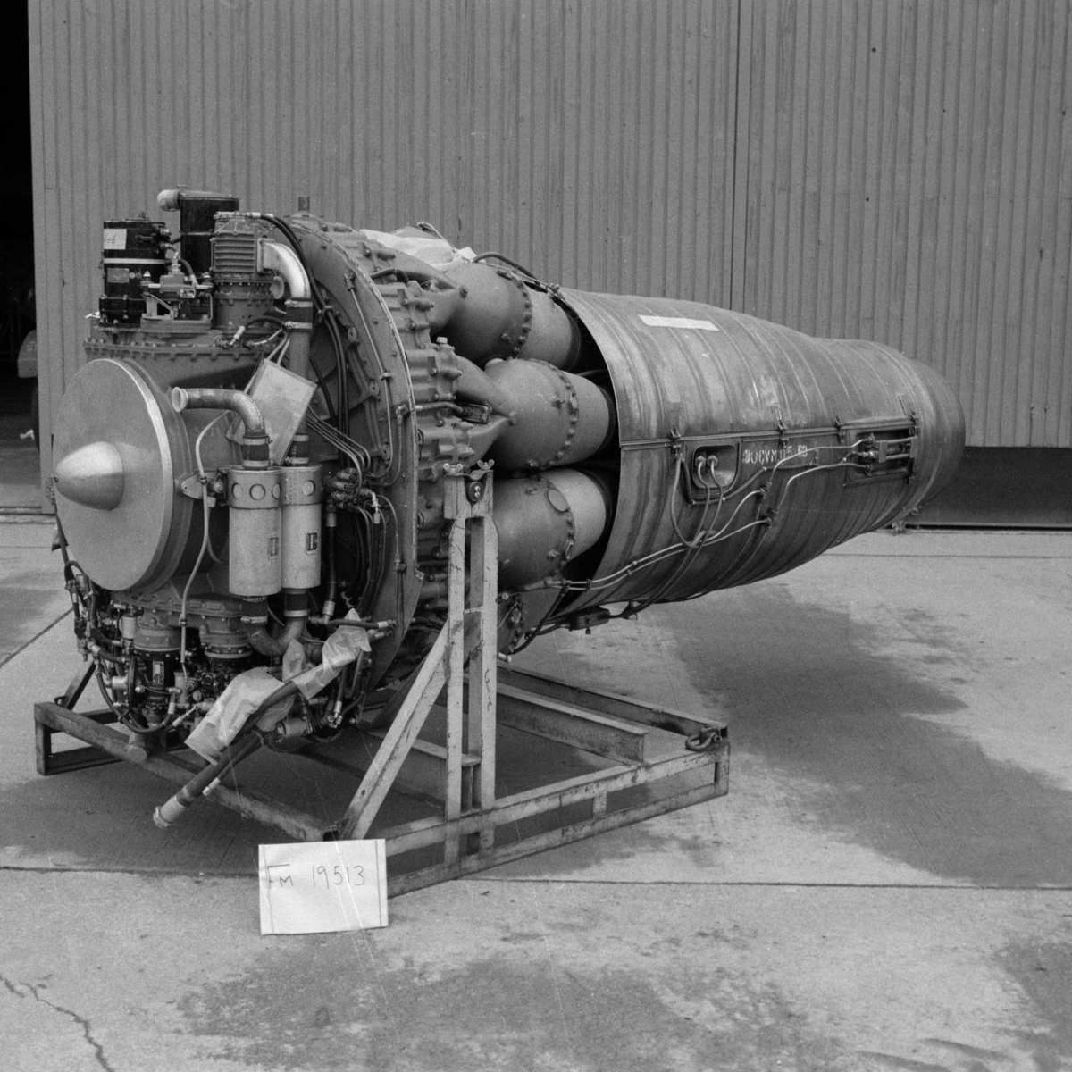 Flygmotor De Havilland Ghost RM 2B. Med EBK. För Fpl J 29D och J 29F.