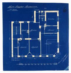 Herr Slagter Rasmussen 1ste etage [Plantegning]