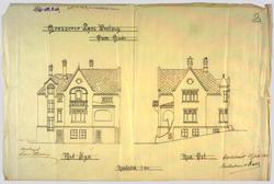 Bolig for grosserer Lars Westvig [Fasadeoppriss]